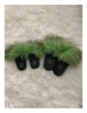 Mommy and Me Fur Slides - Shop Boudoir NYC